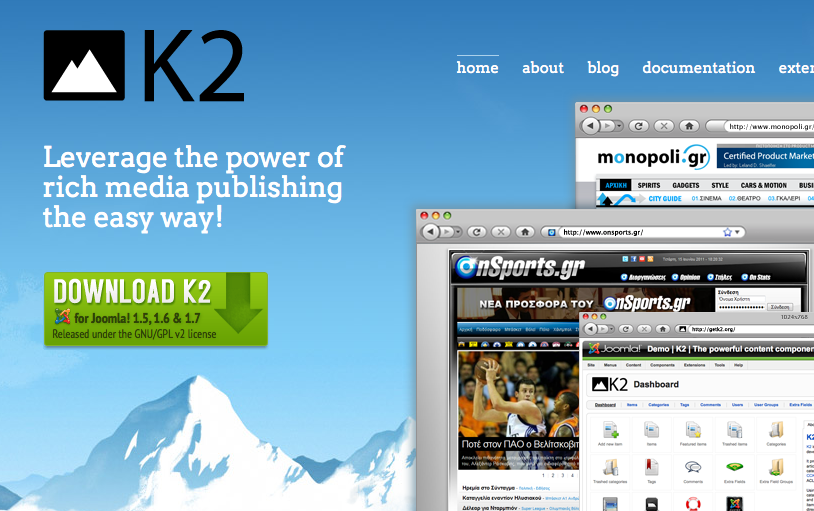 Новая версия K2 и новый сайт getk2.org совсем скоро