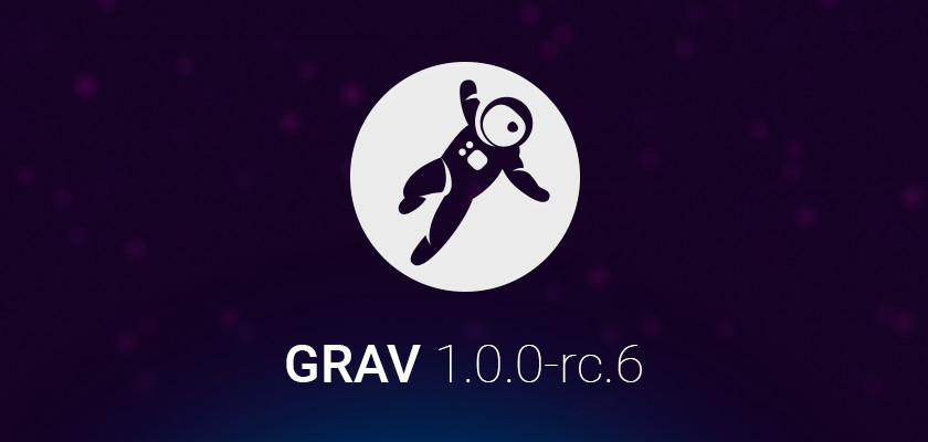 Вышел релиз Grav 1.0.0-RC.6