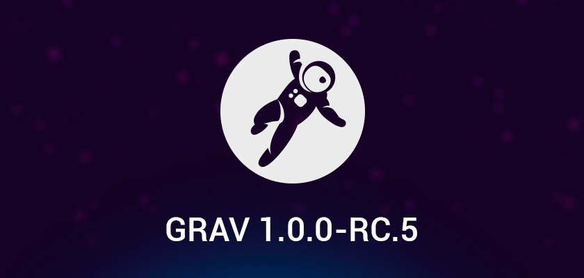 Вышел релиз Grav 1.0.0-RC.5