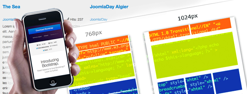 Создаем шаблон с адаптивной версткой для Joomla на базе Twitter Bootstrap