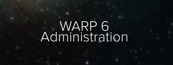 Warp6 - Администрирование